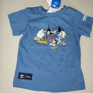 Adidas Original Disney Baby Tee Shirt 9 months NEW